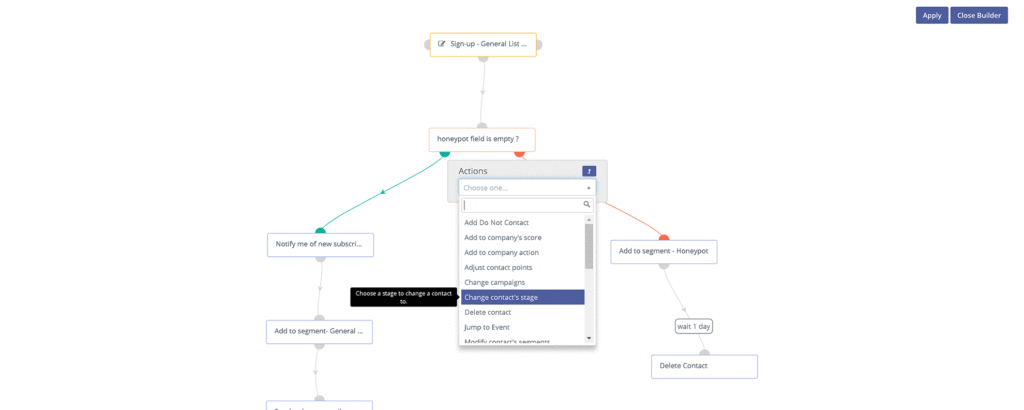 Mautic Campaign Automations