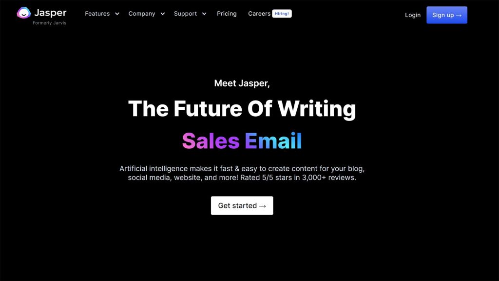 AI marketing with Jasper - Boost your content marketing with AI generated content